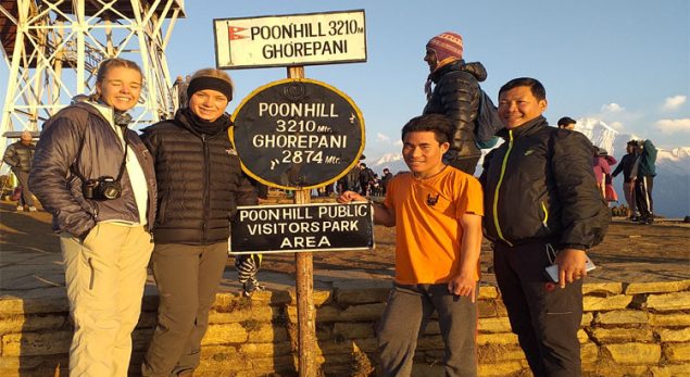  Kathmandu Poon hill trek 5 days 