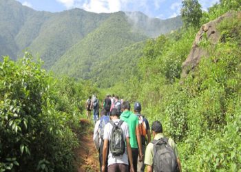 Chandragiri hiking