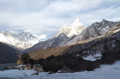 EBC Chola Pass Gokyo Lake Trek 16 days.